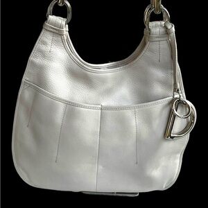 Off white Leather Medium Dior 61 tote.